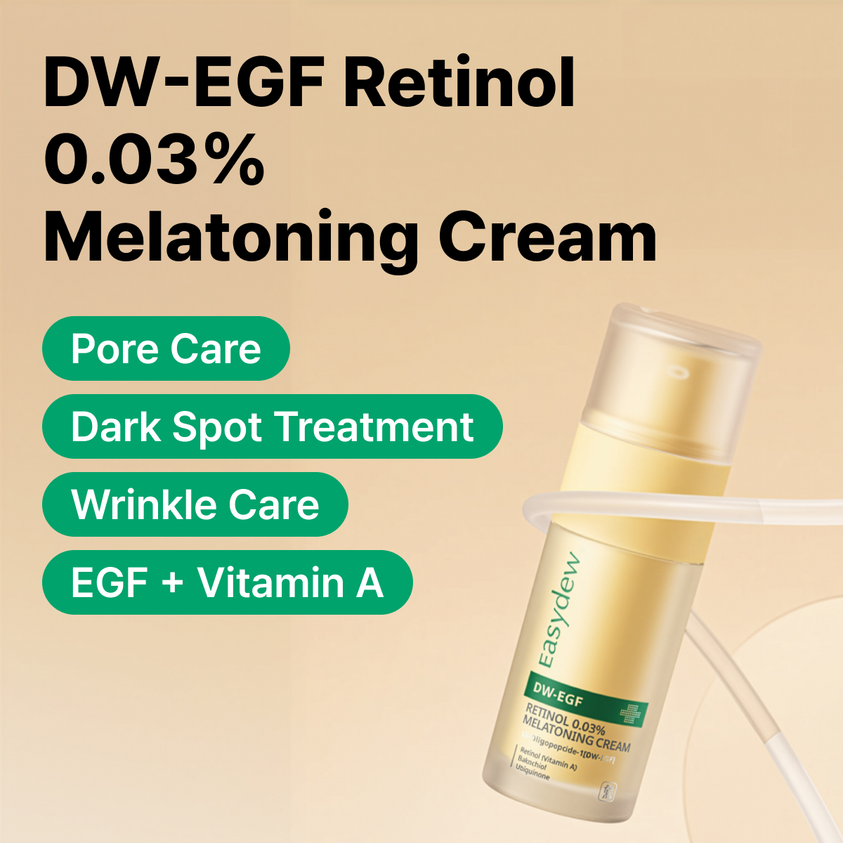 DW-EGF Retinol 0.03% Melatoning Cream